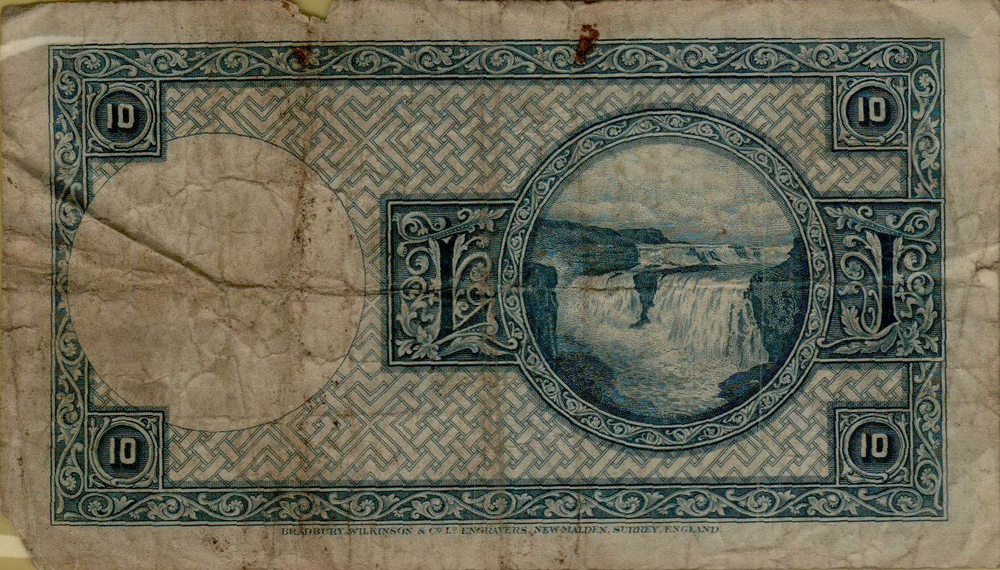 Iceland 10 1928 F+ P-28/a1